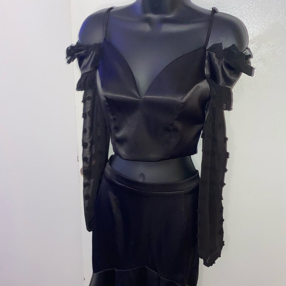 2 piece dress and crop top. Worn once